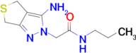 2-(3-Amino-4h-thieno[3,4-c]pyrazol-2(6h)-yl)-N-propylacetamide