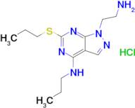 1-(2-Aminoethyl)-N-propyl-6-(propylthio)-1h-pyrazolo[3,4-d]pyrimidin-4-amine hydrochloride