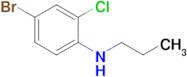 4-Bromo-2-chloro-N-propylaniline