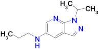 1-Isopropyl-N-propyl-1h-pyrazolo[3,4-b]pyridin-5-amine