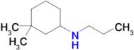 3,3-Dimethyl-N-propylcyclohexan-1-amine