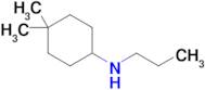 4,4-Dimethyl-N-propylcyclohexan-1-amine