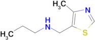 n-((4-Methylthiazol-5-yl)methyl)propan-1-amine