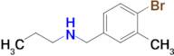 n-(4-Bromo-3-methylbenzyl)propan-1-amine