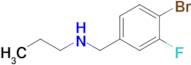 n-(4-Bromo-3-fluorobenzyl)propan-1-amine