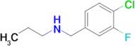 n-(4-Chloro-3-fluorobenzyl)propan-1-amine