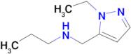 n-((1-Ethyl-1h-pyrazol-5-yl)methyl)propan-1-amine