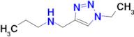 n-((1-Ethyl-1h-1,2,3-triazol-4-yl)methyl)propan-1-amine