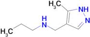 [(5-methyl-1H-pyrazol-4-yl)methyl](propyl)amine