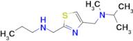 n-((4-((Isopropyl(methyl)amino)methyl)thiazol-2-yl)methyl)propan-1-amine