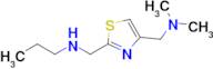 n-((4-((Dimethylamino)methyl)thiazol-2-yl)methyl)propan-1-amine