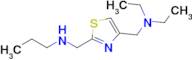 n-((4-((Diethylamino)methyl)thiazol-2-yl)methyl)propan-1-amine