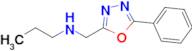 n-((5-Phenyl-1,3,4-oxadiazol-2-yl)methyl)propan-1-amine