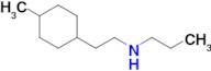 n-(2-(4-Methylcyclohexyl)ethyl)propan-1-amine