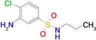 3-Amino-4-chloro-N-propylbenzenesulfonamide