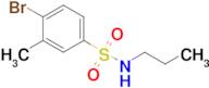 4-Bromo-3-methyl-N-propylbenzenesulfonamide