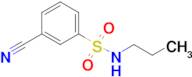 3-Cyano-N-propylbenzenesulfonamide