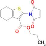 Propyl 2-(2,5-dioxo-2,5-dihydro-1h-pyrrol-1-yl)-4,5,6,7-tetrahydrobenzo[b]thiophene-3-carboxylate