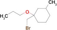 1-(Bromomethyl)-3-methyl-1-propoxycyclohexane