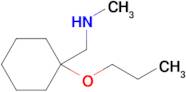 n-Methyl-1-(1-propoxycyclohexyl)methanamine