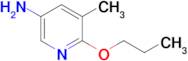 5-Methyl-6-propoxypyridin-3-amine