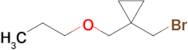 1-(Bromomethyl)-1-(propoxymethyl)cyclopropane