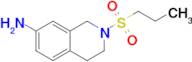 2-(Propylsulfonyl)-1,2,3,4-tetrahydroisoquinolin-7-amine