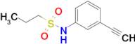 n-(3-Ethynylphenyl)propane-1-sulfonamide