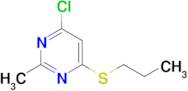 4-Chloro-2-methyl-6-(propylthio)pyrimidine