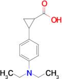 2-(4-(Diethylamino)phenyl)cyclopropane-1-carboxylic acid