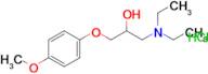 1-(Diethylamino)-3-(4-methoxyphenoxy)propan-2-ol hydrochloride