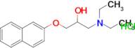 1-(Diethylamino)-3-(naphthalen-2-yloxy)propan-2-ol hydrochloride