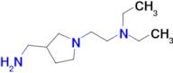 2-(3-(Aminomethyl)pyrrolidin-1-yl)-N,N-diethylethan-1-amine