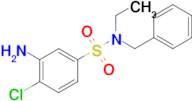 3-Amino-N-benzyl-4-chloro-N-ethylbenzenesulfonamide