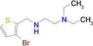 n1-((3-Bromothiophen-2-yl)methyl)-n2,n2-diethylethane-1,2-diamine