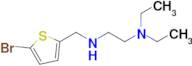 n1-((5-Bromothiophen-2-yl)methyl)-n2,n2-diethylethane-1,2-diamine