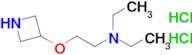 2-(Azetidin-3-yloxy)-N,N-diethylethan-1-amine dihydrochloride