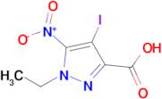 1-Ethyl-4-iodo-5-nitro-1h-pyrazole-3-carboxylic acid