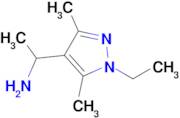 1-(1-Ethyl-3,5-dimethyl-1h-pyrazol-4-yl)ethan-1-amine