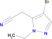 2-(4-Bromo-1-ethyl-1h-pyrazol-5-yl)acetonitrile