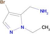 (4-Bromo-1-ethyl-1h-pyrazol-5-yl)methanamine