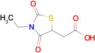 2-(3-Ethyl-2,4-dioxothiazolidin-5-yl)acetic acid