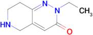 2-Ethyl-5,6,7,8-tetrahydropyrido[4,3-c]pyridazin-3(2h)-one