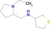 n-((1-Ethylpyrrolidin-2-yl)methyl)tetrahydrothiophen-3-amine