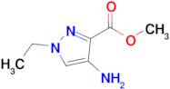 Methyl 4-amino-1-ethyl-1h-pyrazole-3-carboxylate