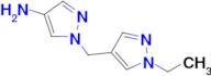 1-((1-Ethyl-1h-pyrazol-4-yl)methyl)-1h-pyrazol-4-amine