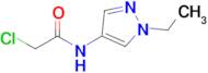 2-Chloro-N-(1-ethyl-1h-pyrazol-4-yl)acetamide