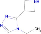 3-(Azetidin-3-yl)-4-ethyl-4h-1,2,4-triazole