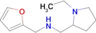 1-(1-Ethylpyrrolidin-2-yl)-N-(furan-2-ylmethyl)methanamine