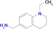 (1-Ethyl-1,2,3,4-tetrahydroquinolin-6-yl)methanamine